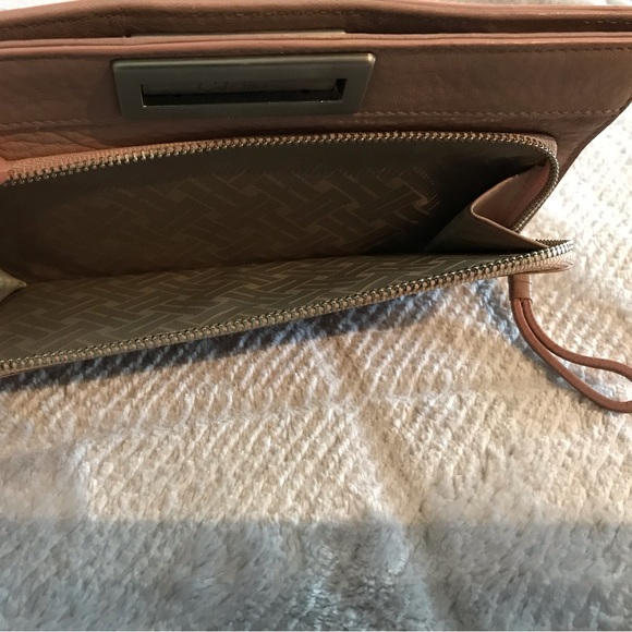 Cole Haan Leather Wallet - Blush/Nude - Picture 5 of 7